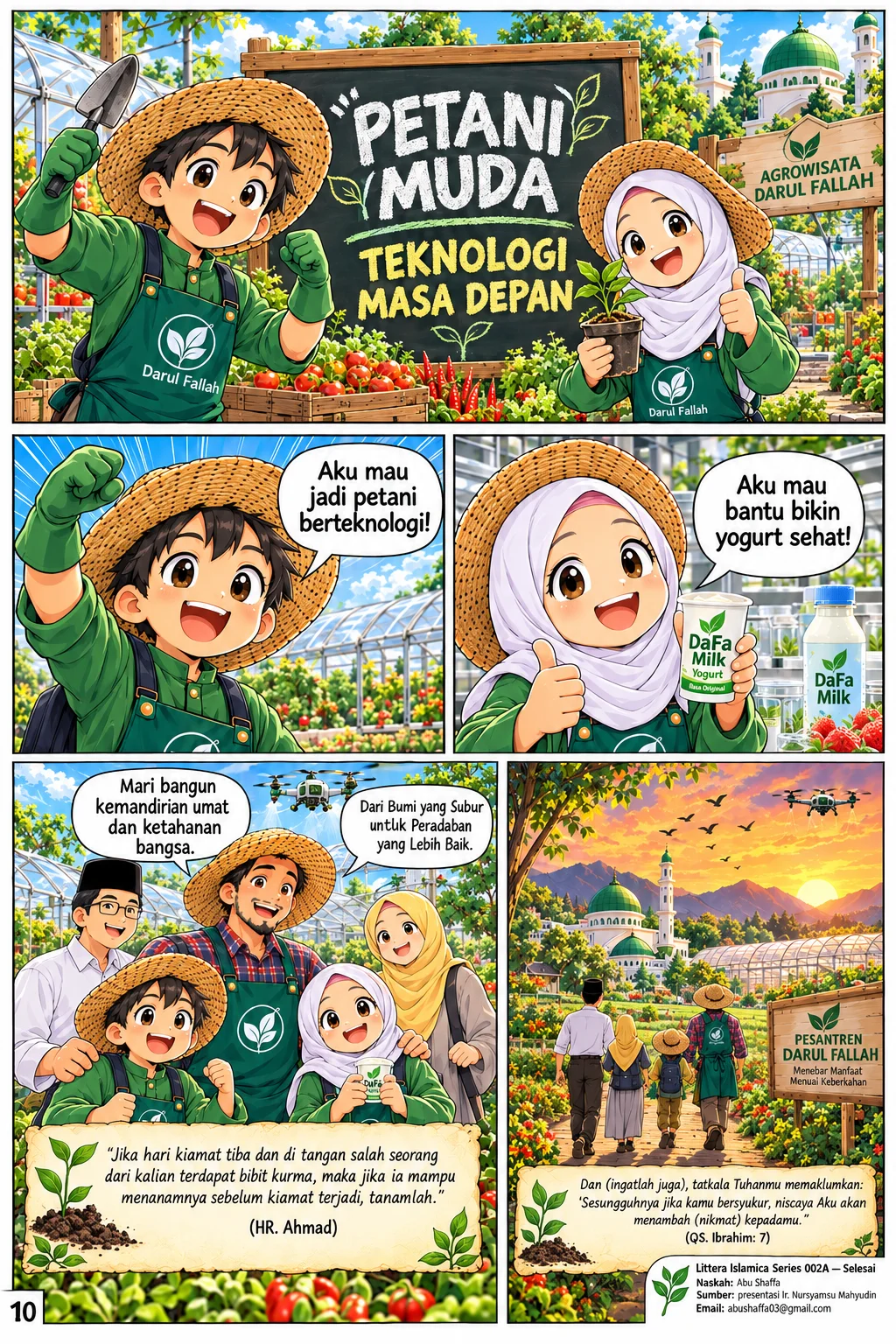 Panel 10 - Petani Muda, Pahlawan Bangsa