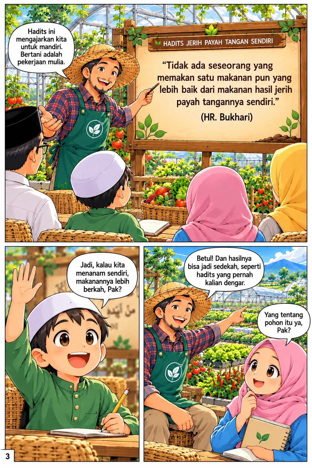Panel 3 - Petani Muda, Pahlawan Bangsa