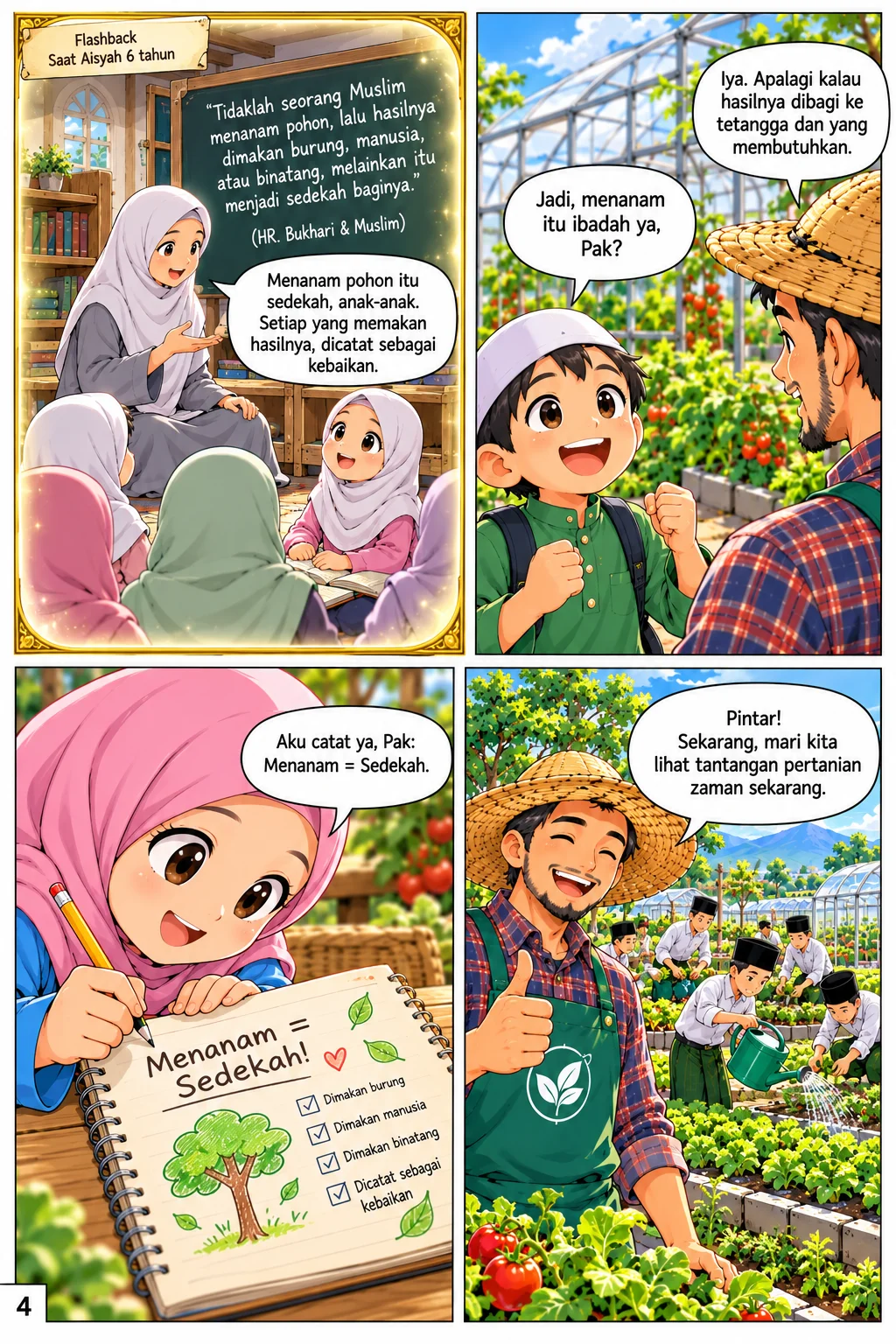 Panel 4 - Petani Muda, Pahlawan Bangsa