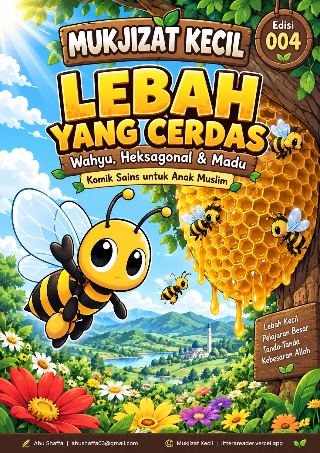 Panel 1 - Mukjizat Kecil — Lebah yang Cerdas